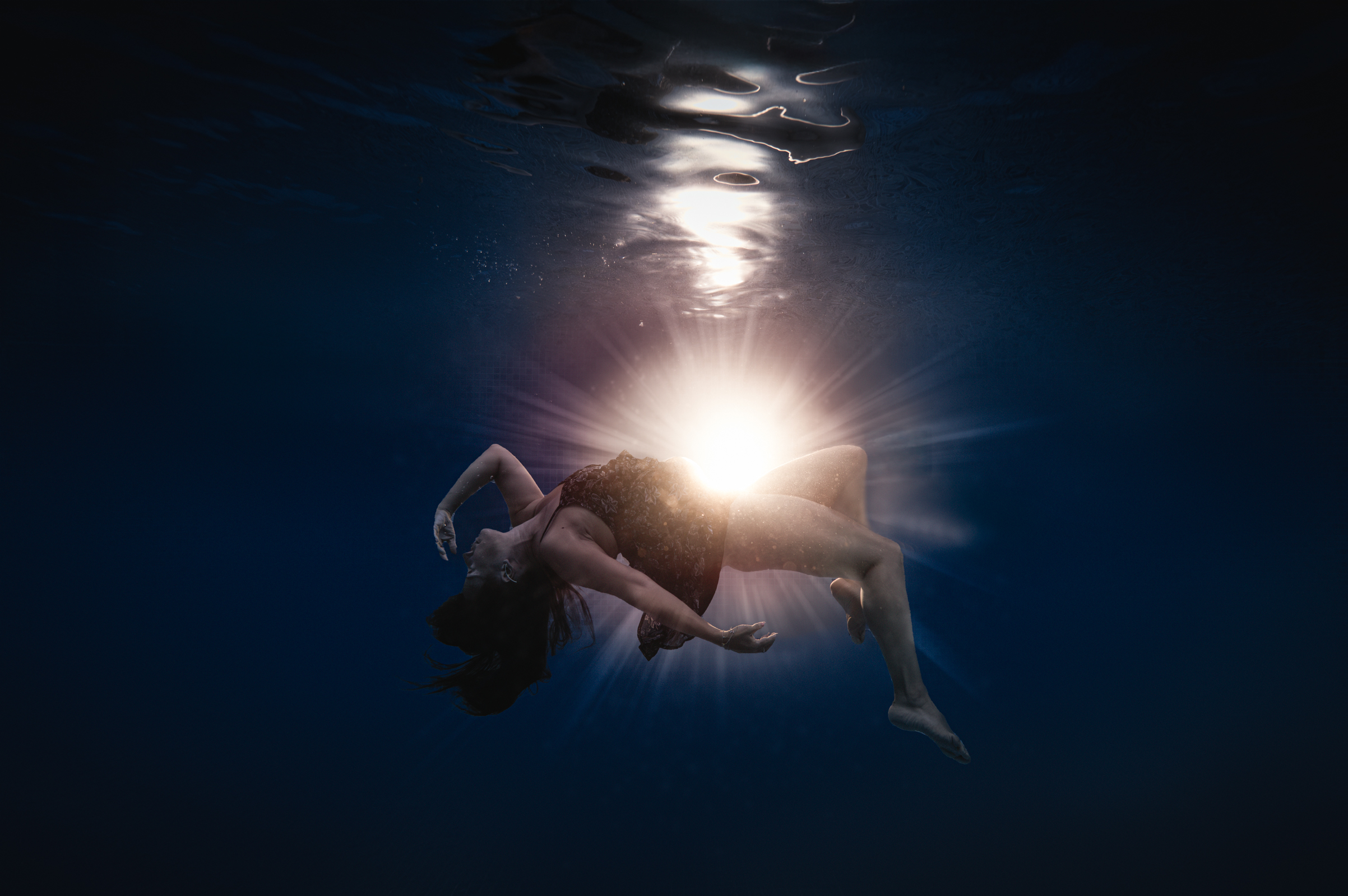 Photographie aquatique réalisée par une photographe professionnelle à Neuchâtel