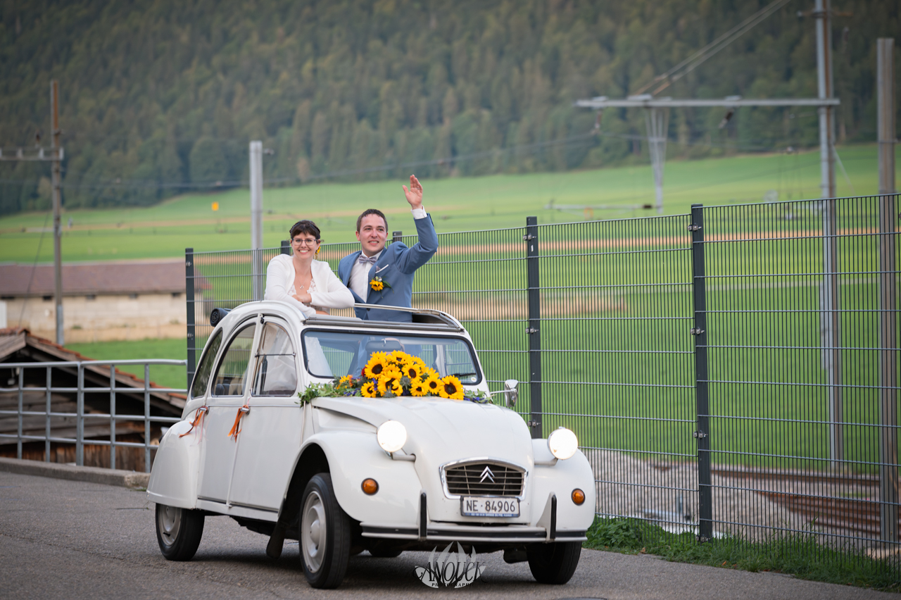 Cérémonie de mariage en Suisse romande
