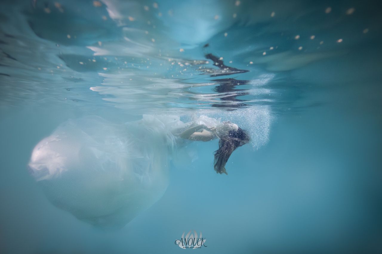 Expérience photo seconde peau sous l'eau en Suisse Romande